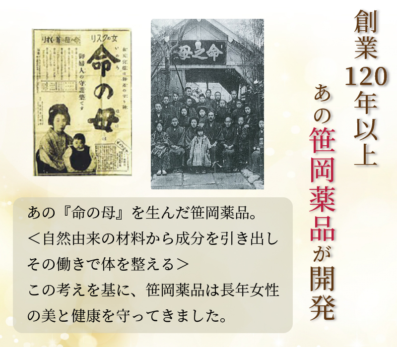 デュオボーテは創業120年以上の笹岡薬品が開発
